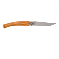 Нож филейный OPINEL №8, нержавеющая сталь, рукоять оливковое дерево
