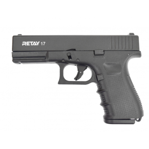 СХП Охолощенный пистолет Retay 17 Glock, кал. 9 мм, черный