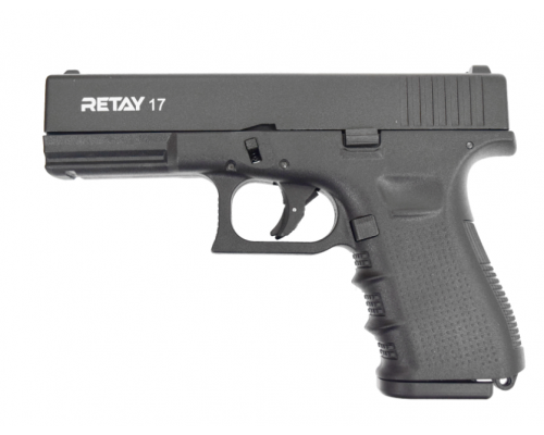 СХП Охолощенный пистолет Retay 17 Glock, кал. 9 мм, черный