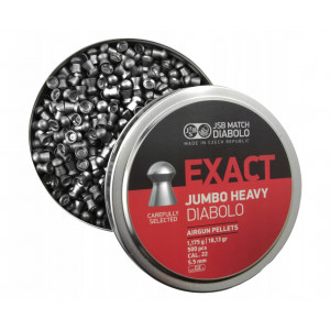 Пули JSB Exact Jumbo Heavy Diabolo 5,5 мм, 1,175 грамм, 500 штук