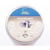 Пули H&N Baracuda Match 5,5 мм, 1,37 грамм, 200 штук Пули H&N Baracuda Match 5,5 мм, 1,37 грамм, 200 штук